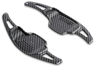 NBHGFF Volante Coche Extensión Cambio Para Buick Para Regal Para GS Para LaCrosse Para GL8 Para Verano Extensión De Paleta De Cambio De Volante De Coche(Carbon black)