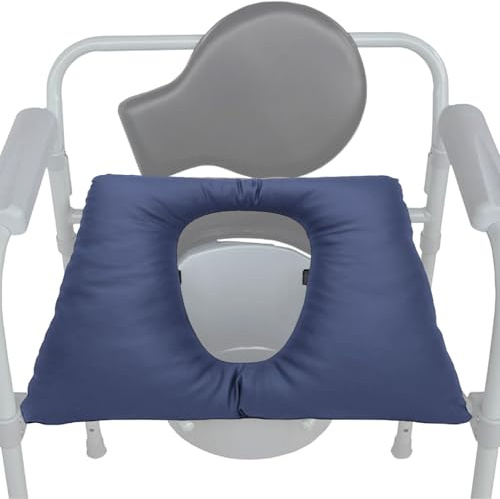 Toilet Seat Risers for Seniors | PU Leather Waterproof,Seniors High Rise Toilet Seat Cushion - for Men Pregnant Woman Grandmother Home Bathroom Apartment