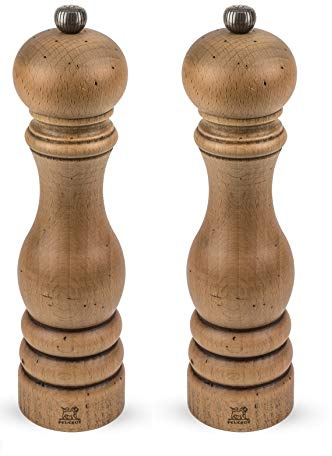 Peugeot Paris Antique Salt And Pepper Mill Set 8 3/4”