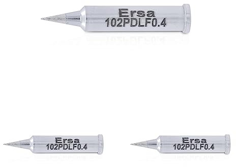 ERSA Dauerlötspitze, bleifrei, 0,4mm bleistiftspitz für ERSA I-CON (Packung mit 3)