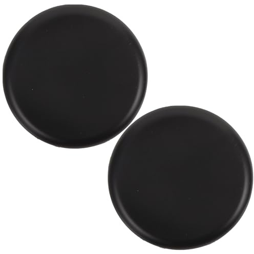 DOITOOL 2pezzi Copriforo Rotondo Da Muro in Ceramica Coprifori Per Cartongesso e Piastrelle Facile Da Installare e Pulire Design Decorativo e Protettivo