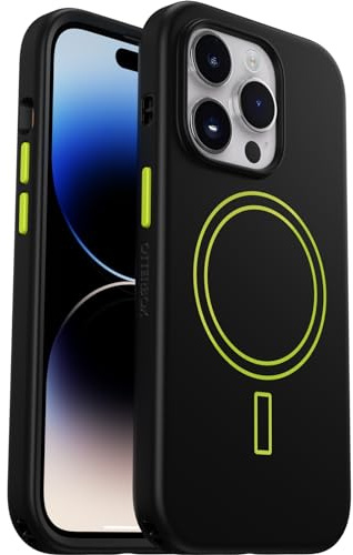 OtterBox Slim Series Case for iPhone 14 Pro with MagSafe, Shockproof, Drop proof, Ultra-Slim, Protective Thin Case, Tested to Military Standard, ELECTRIC VIBES