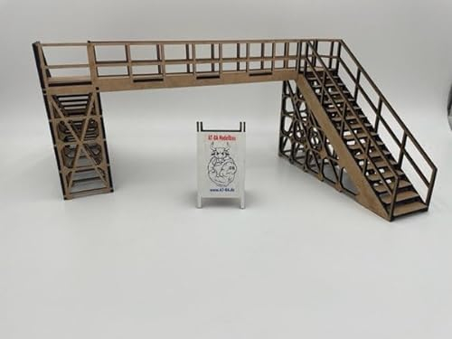 220018 Slotcar Ponte a S per 4 corsie