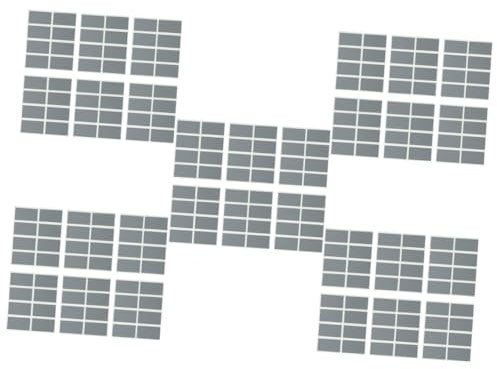 COHEALI 500 Stk Rubbelkarten-aufkleber Rubbelkarten Selber Machen Silberne Aufkleber Silbernes Rubbeletikett Ticketkratzer Geschenketikett Aufkleber-drucker Rubbelkarten Ab Silver Papier