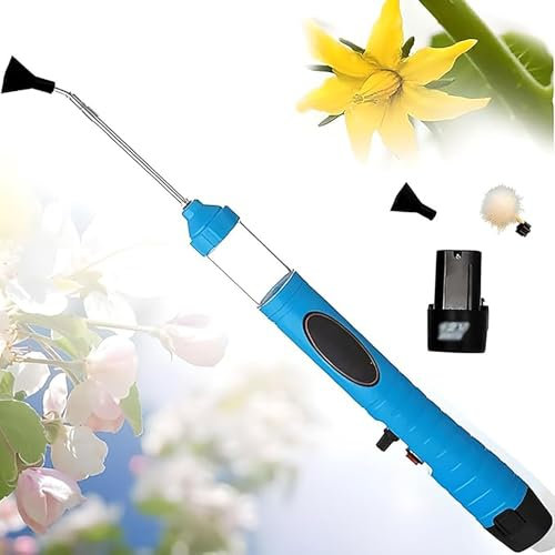 KHZKHC Impollinatore per Alberi da Frutto, Impollinatore Portatile per Kiwi, Pera, Mela, Pesca, Frutto del Drago, Ciliegia, Portata 6 L/min, per Impollinatore per Alberi da Frutto