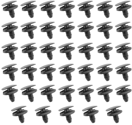 40 Pezzi Di Morsetti Per Rivetti In Plastica Per Autoveicoli, Pratici Morsetti Di Fissaggio Per Paraurti, Adatti Per La Manutenzione Self-Service E La Manutenzione Quotidiana.