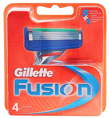 Gillette Fusion5 Razor Blades, 4 each