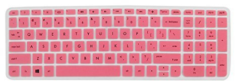 Keyboard Protector Skin Film Cover Pink for HP Pavilion 15 Laptop