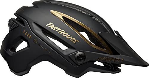BELL Sixer MIPS Adult Mountain Bike Helmet - Fasthouse Matte/Gloss Black/Gold (2023), Small (52-56 cm)