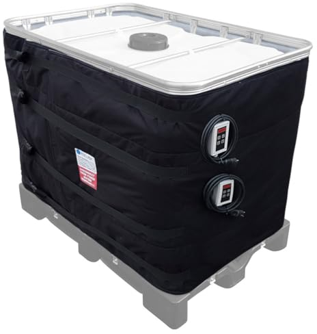 REKUBIK 600l IBC Heizmantel Thermostat (230V) Leistung 2000W