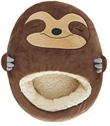 balvi Fußwärmer Sloth Farbe Braun Nie mehr kalte Füße Polyester 35 x 28 x 7 cm