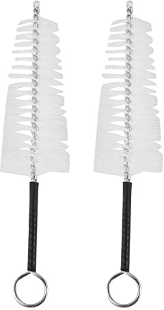Universal-Mundstück-Reinigungsbürste, Nylon, für Posaune, Trompete, Französisches Horn, Blasinstrumente, 2 Stück