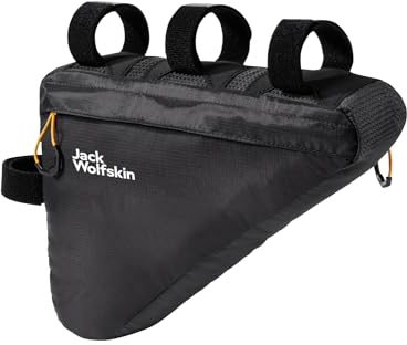 Jack Wolfskin Unisex – Erwachsene Morobbia Rahmentasche, Flash Black, Einheitsgroße