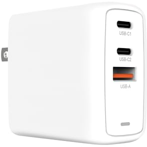 Creative 67W GaN Charger, 3-Port-USB-GaN-Wandladegerät mit PPS, PD 3.0 und QC 4.0+ für Telefone und Laptops, EIN austauschbarer EU-Wechselstromstecker im Lieferumfang enthalten