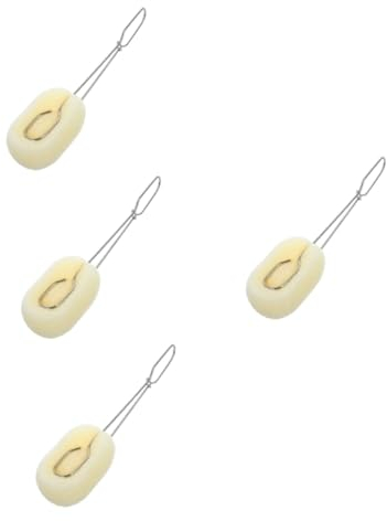 minkissy 4pcs Handle Sponge Cleaning Brush for Bottles and Cups Lightweight and for Kitchen Use for Deep Cleaning Hard Reach Areas