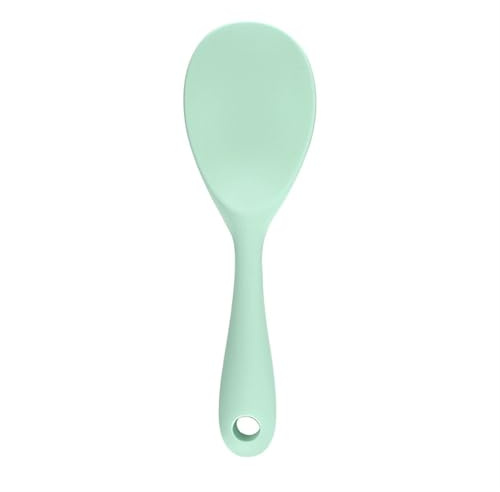 Cucchiaio Cucchiaio for riso integrato, antiaderente, utensili da cucina for la casa, cucchiaio for riso Cucchiaio Da Portata(Light green)