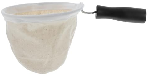 jojofuny Filtre à Café Avec Poignée Bois Tissu Filtrant Café Portable Entonnoir Pour Préparation
