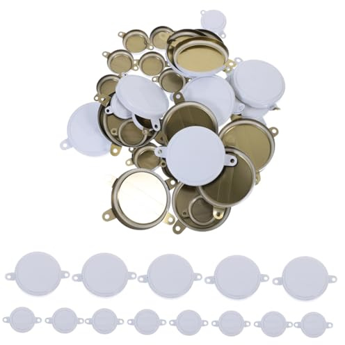 MAGICLULU 80pcs Drum Cover Bung Drum Sealing Caps Gallon Barrel Caps Oil Barrel Plug Oil Drum Bung Caps Drum Plugs Metal Drum Caps Barrel Lids Gallon Barrel Plug Water Barrel Caps White Iron