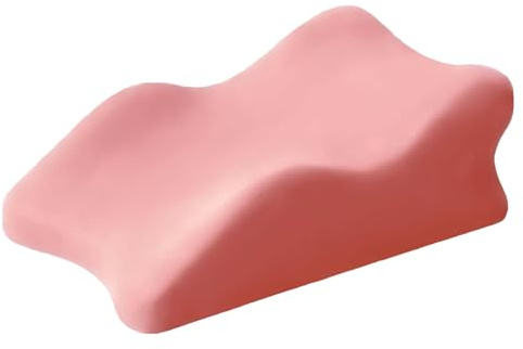 Beinhochlagerungskissen mit ergonomischem Design, orthopädischer Bettkeil aus Memory-Schaum zur Unterstützung der Bein- und Knieposition | Komfortables Keilkissen zur Linderung von Rückenschmerzen, Fö