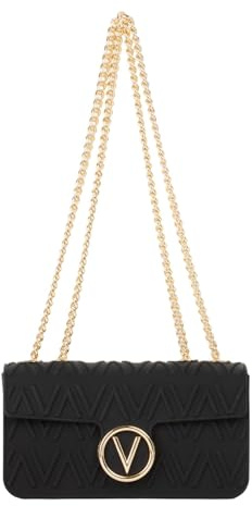 Valentino Umhängetasche Schultertasche Bubble Flap Bag Nero schwarz