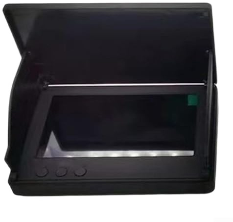 Besshepplo Fotocamera subacquea con schermo IPS da 4,3 5 pollici e obiettivo grandangolare da 200 gradi per pesca notturna, visibilità a bassa luminosità, 5000 mAh, portatile, con S (A) pieghevole