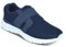 Pegasus Men's Wide Fit Trainer Touch Fastening Comfortable Trainers Navy 8 UK