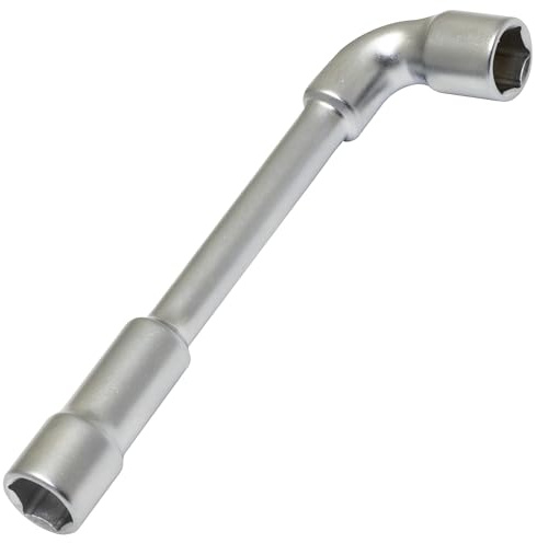 AERZETIX C68496 Clé à pipe débouchée 14 mm à 6 pans | 165x42x20 mm, Accessoire auto serrage assemblage desserrage, Couleur argent