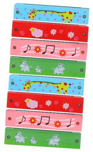 Vaguelly 8 Teiliges Melodica Instrument Für Kinder Musikinstrument Für Kinder instrument Musikspielzeug Für spielzeug Musikspielzeug Für Chromatische
