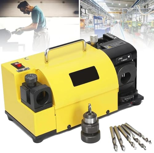 Bohrerschleifgerät,Schärfgerät Für Hochpräzise Schärfwerkzeuge,3-15/3-18 Mm Bohrerspitzer Bohrerschleifmaschine,Mit 13/18 Spannzangen Cbn,Mr-13a