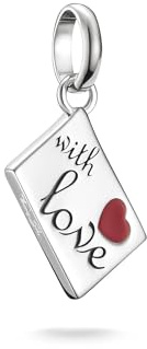 THOMAS SABO Charm Club Connect Charms– 925 Silber Charm Anhänger Glück & Liebe Motive