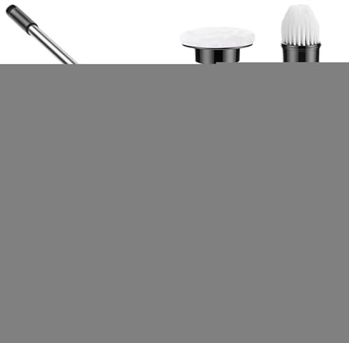 Nubamzy Electric Cleaning Brush - Cordless Shower Scrubber Rotary Floor Brushes - Waterproof Cleaner Tools Rotating Gadgets for Grout Tile Ceramic Stainless Glass Sink Bathtub Toilet
