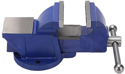Itonash POR DE BANCO DE 3 Pulgadas, 45 Mandíbula DE Acero con Placa DE Presión sin Deslizamiento, Base Giratoria DE 360 ​​grados, Yunque para Máquinas DE Fresador