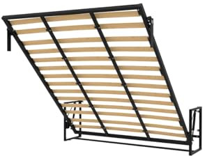 WallBedKing Morphy Classic väggsäng – Komplett modulärt multisystem (SizeFlex™ + TypeFlex™), platsbesparande fällsäng (160x200 cm, vertikal)