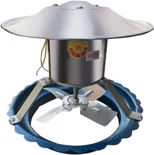 Chimney Fan 120W Smoke Evacuator Fireplace Exhaust Fan Flue Fan, Chimney Draft Inducer Chimney Exhaust Fan for Barbecue Air Extractor,17.5~24cm