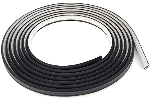 InstaTrim Flexible, Self-Adhesive Caulk Strip Sealant, 3/4 x 10', Black