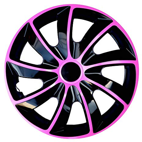 NRM Radzierblende Quad schwarz/pink 17 Zoll 4er Set