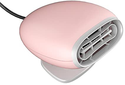 LICHENGTAI Desempañador Cristales, Calentador de Coche de Invierno Portátil 2 en 1, Calefactor de Refrigeración de Cerámica Ventilador Desempañador Desempañador Universal