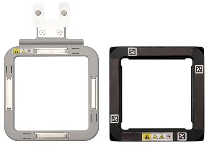 Brother Magnetrahmen 7x7cm für PP1 Skitch - Stickmaschine, Schwarz/Grau
