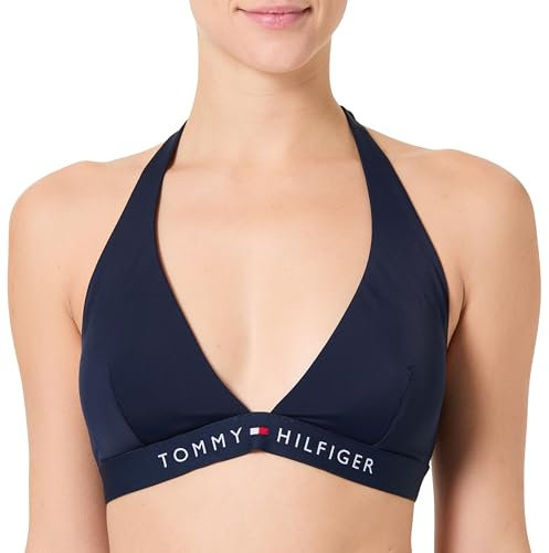 Tommy Hilfiger Damen Halter Rp Uw0Uw05813 Halfter, Blue (Dark Night Navy), L
