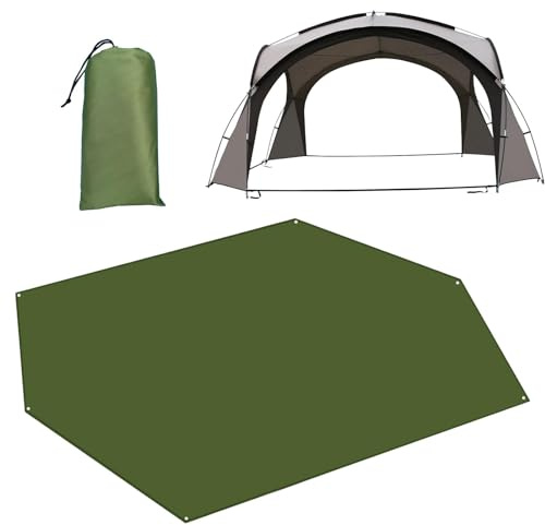 Lona de camping, lona de tienda de campaña, esterilla portátil para exteriores, lona resistente a la suciedad, impermeable, lona multifuncional para camping, tienda de campaña, utensilios de camping