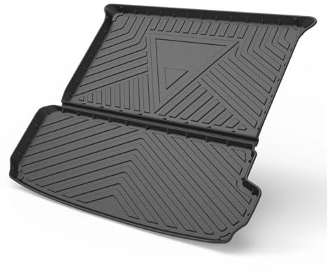 Kofferraum Schutzmatte Auto-Kofferraum-Matten Cargo-Liner Fach Teppich Gepäck Teppich Pads Für Q7 2017 2018 2019 2020 Kofferraummatte