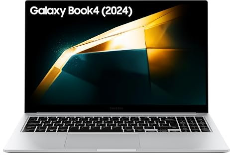 Samsung Galaxy Book4 (2024) Wi-Fi, 15.6, Core 5, 8GB RAM, 256GB Storage, Windows 11 Home, Silver