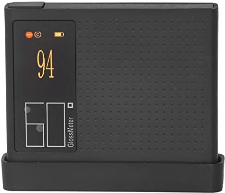 Real Time Measurement,Low Power Consumption,Ergonomically Designed,Gloss Meter with Battery for Glass Hardware Mobile Phone Automobile (DG60-SE)