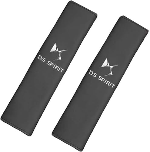 dzggs 2 Pièces Rembourrage de Ceinture de Sécurité pour DS 9, Protege Ceinture Voiture Amovible Confortable Antidérapant, Coussinets Ceinture
