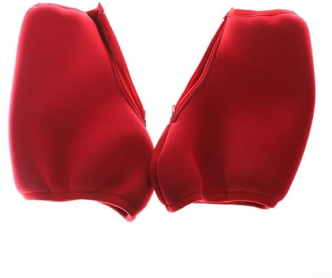 Feeshoppher Copertura per pattini a rotelle e pattini artistici, in neoprene, antigraffio, con cerniera su tutta la lunghezza, orlo elastico e cuciture rinforzate, per pattini da ghiaccio o pattini a