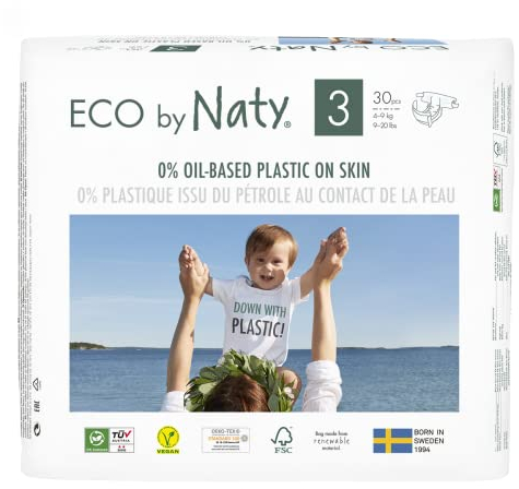 Eco by Naty Windeln Gr, 3 (4-9 kg), 30 Windeln
