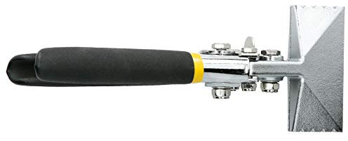 Falzzange, 80 Mm Handfalzzange Metall Multifunktionales Gerades Biegewerkzeug Ehemaliger Bieger Zum Biegen und Klemmen von Metall,