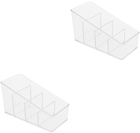 ABOOFAN 2 Stück Teebeutel Aufbewahrungsbox Kaffeehalter Süßigkeitenbehälter Aufbewahrungsorganisator Für Küche Kaffeestation Zuckerbeutelhalter Teebeutel Organizer Teebeutel