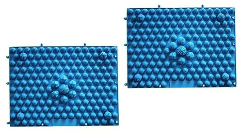TOKIDNY 2 Stücke Durchblutung Fuß Pad Akupressur Matte Für Füße Große Reflexzonenmassage Platte Tpe Material