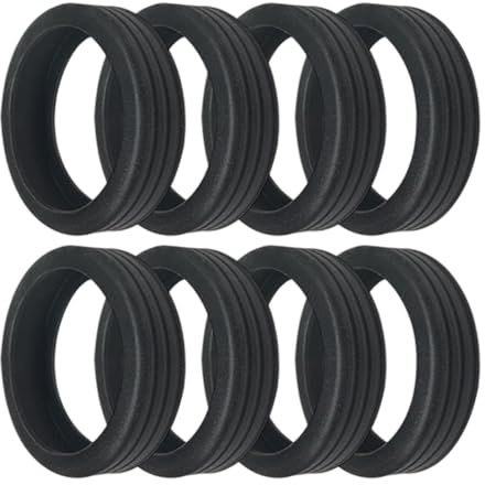 Copriruote per bagagli, Copriruote per valigie - Valigie in silicone Copriruote per sedie Copriruote - Coperture per ruote con riduzione del rumore, protezione delle ruote del vano bagagli antigraffio
